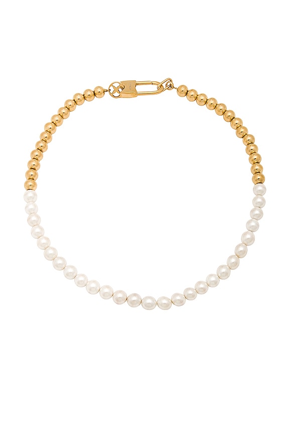 Vitaly Akoya Necklace in Gold & Pearl | REVOLVE