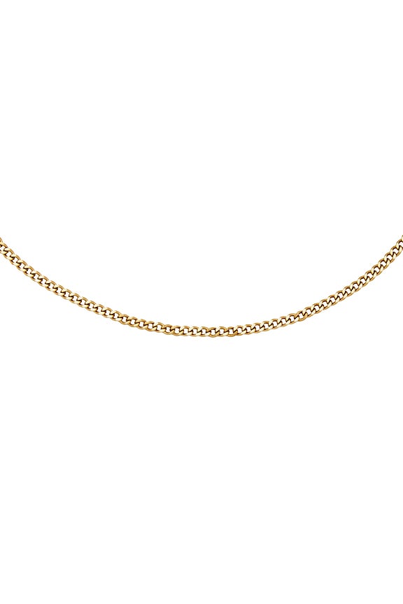view 2 of 2 Cuban Necklace in Gold