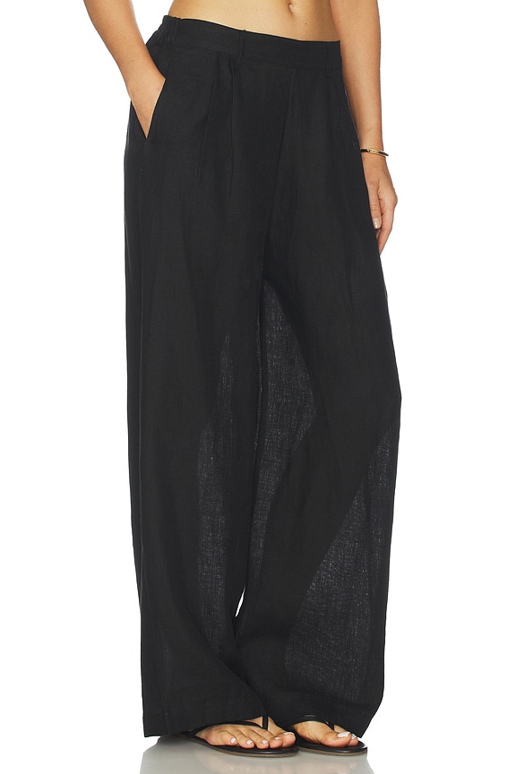 view 2 of 6 The Getaway Pant in Black