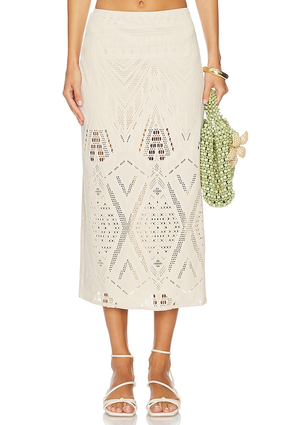 view 2 of 7 Harper Skirt in Natural