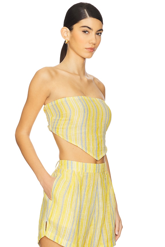 view 2 of 5 Joni Scarf Top in Sunny Skies