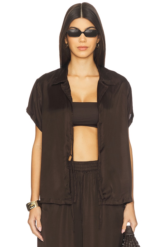 view 2 of 5 Kami Shirt in Deep Earth