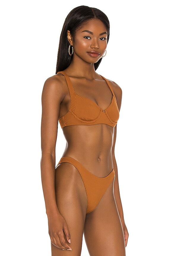 view 2 of 5 DEMI 비키니 탑 in Chai EcoRib