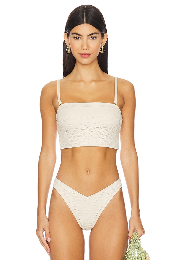 view 2 of 6 HARPER バンドゥビキニトップス in Natural