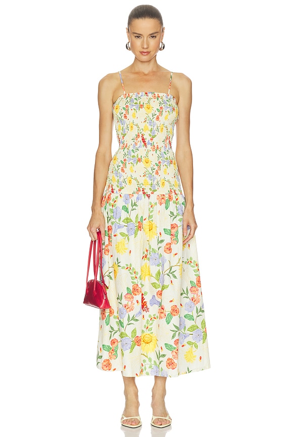 view 1 of 3 VESTIDO DRESS in Ivory Multi Floral
