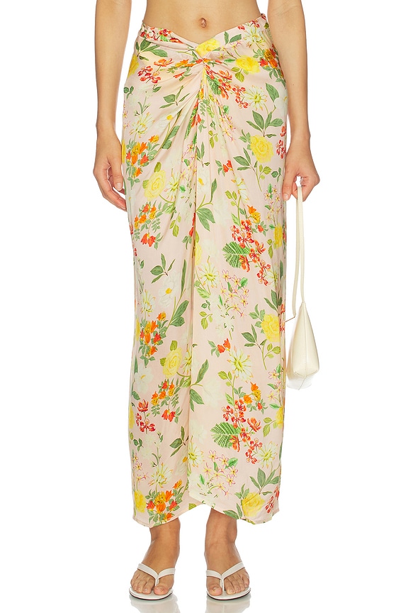 view 1 of 6 FALDA SKIRT in Blush Multi Floral