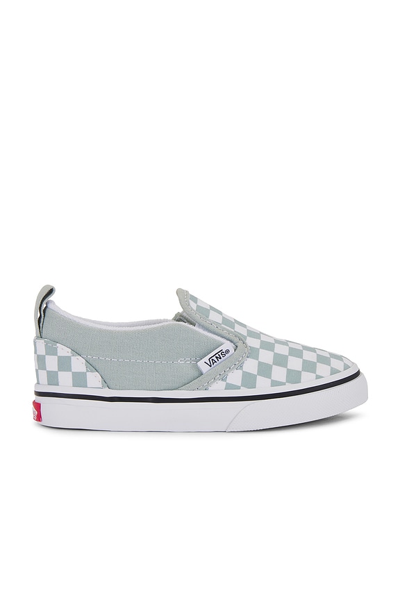 view 1 of 6 ZAPATILLAS SIN CORDONES PARA NIÑOS PEQUEÑOS V in Checkerboard Pure Grey