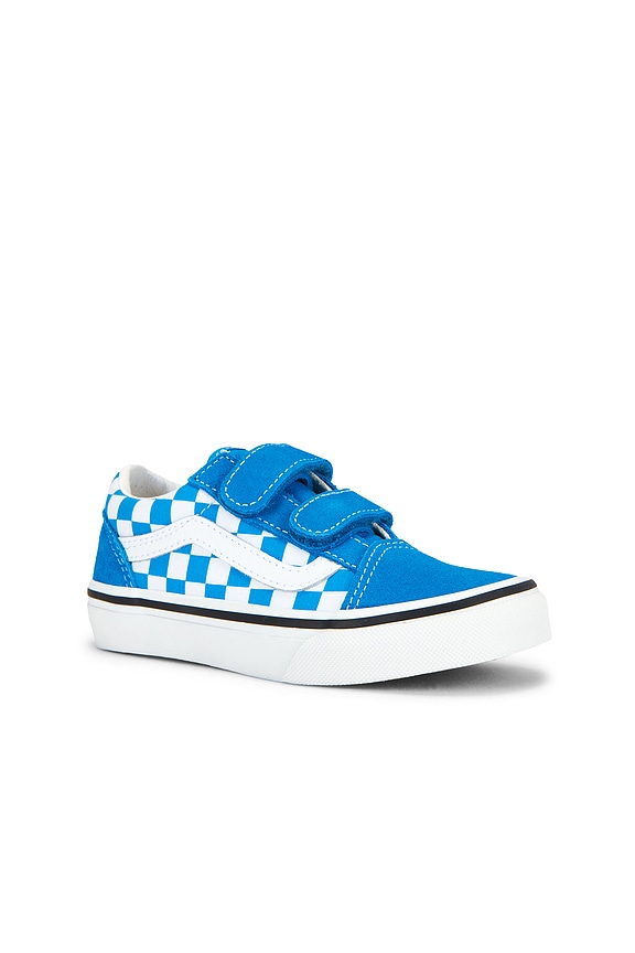view 2 of 6 ZAPATILLA DEPORTIVA OLD SKOOL V in Color Theory Checkerboard Bright Azure