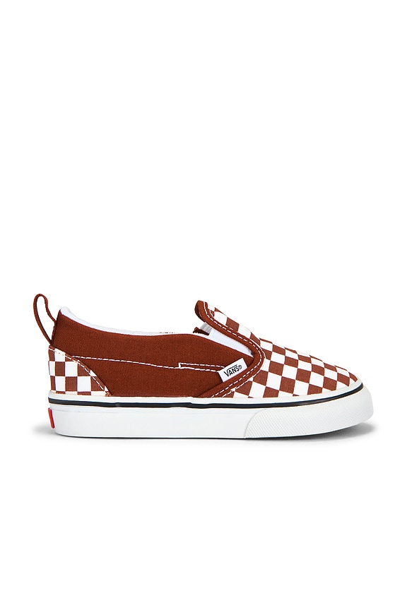 view 1 of 6 ZAPATILLA DEPORTIVA SLIP-ON V in Color Theory Checkerboard Rust
