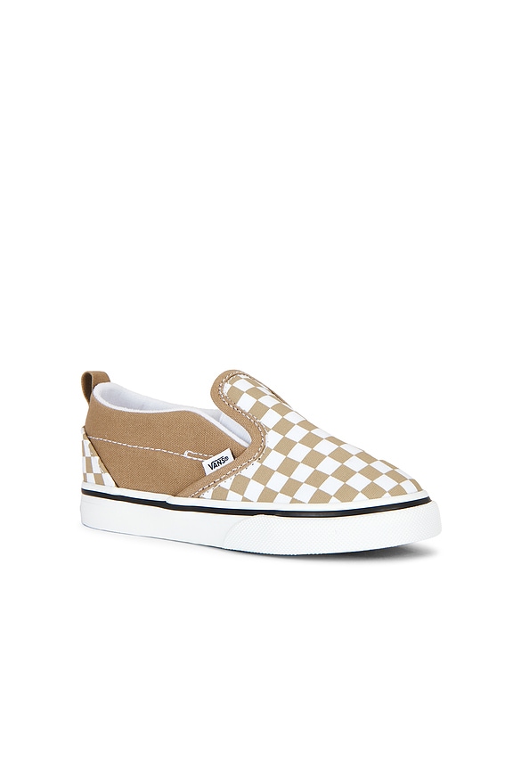 view 2 of 6 SNEAKERS SLIP ON in Checkerboard Incense