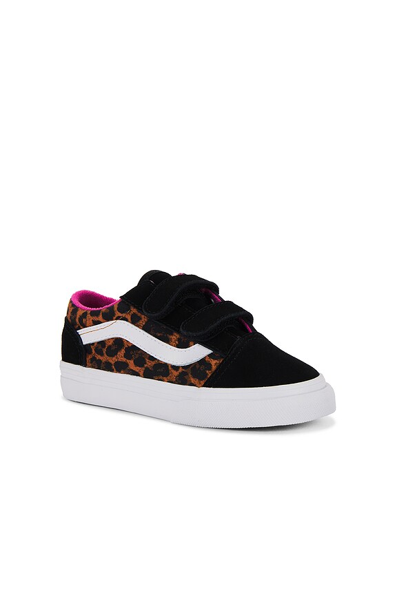 view 2 of 6 Toddler Old Skool V in Leopard Pop Black & Multi