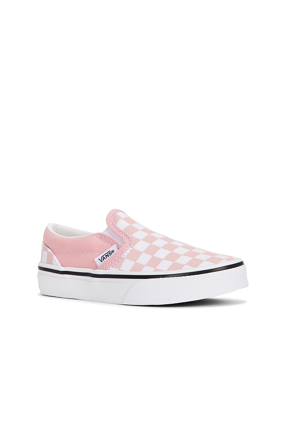 view 2 of 6 SNEAKERS CLASSIC SLIP ON  in Powder Pink & True White