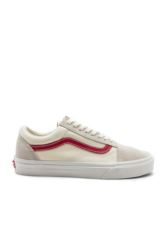 view 2 of 6 ZAPATILLAS DEPORTIVAS OLD SKOOL in Vintage White & Rococco Red