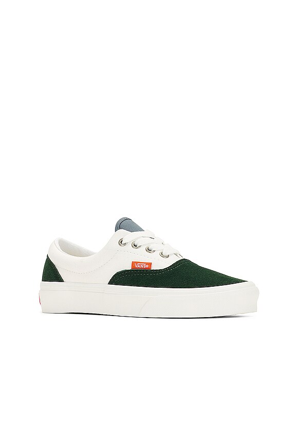 view 2 of 6 Era Low Top in Varsity Canvas Green & Blue
