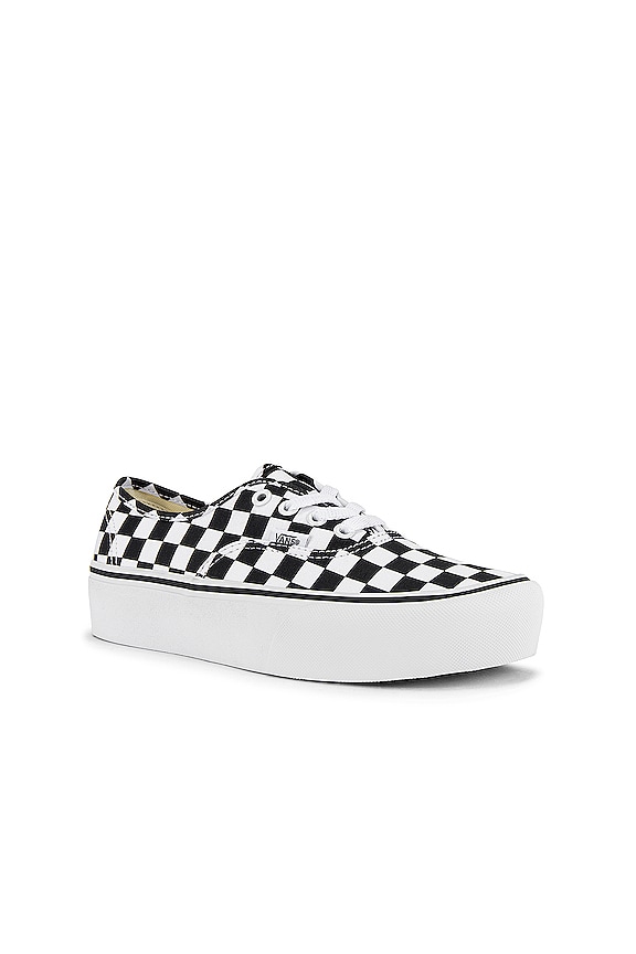 view 2 of 6 ZAPATILLA DEPORTIVA AUTHENTIC PLATFORM 2.0 in Checkboard & True White