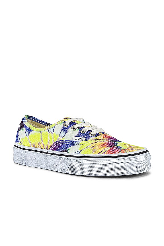 view 2 of 6 Authentic Washed in Tie Dye & True White