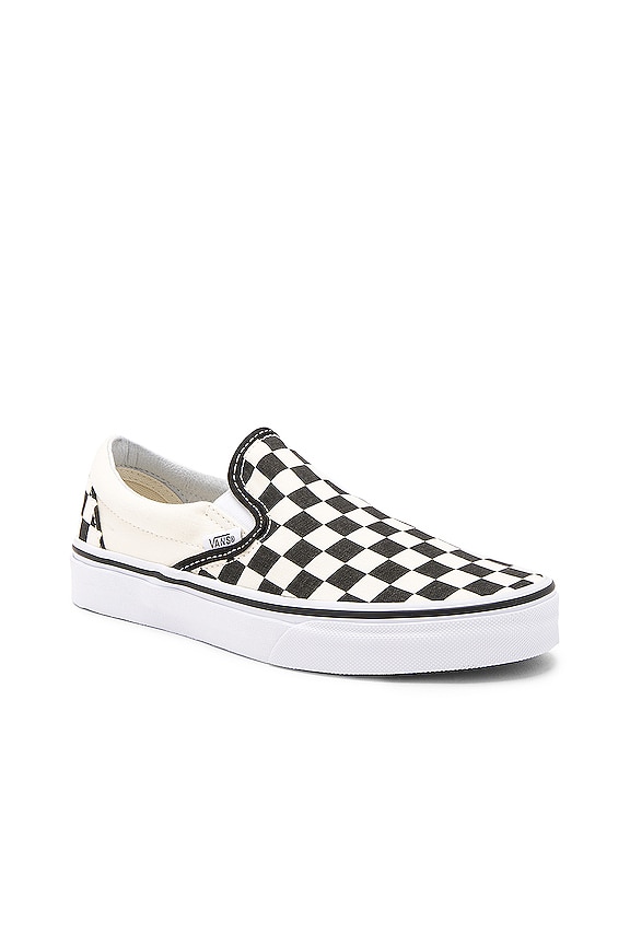 view 2 of 6 CLASSIC スリッポン in Black and White Checker & White