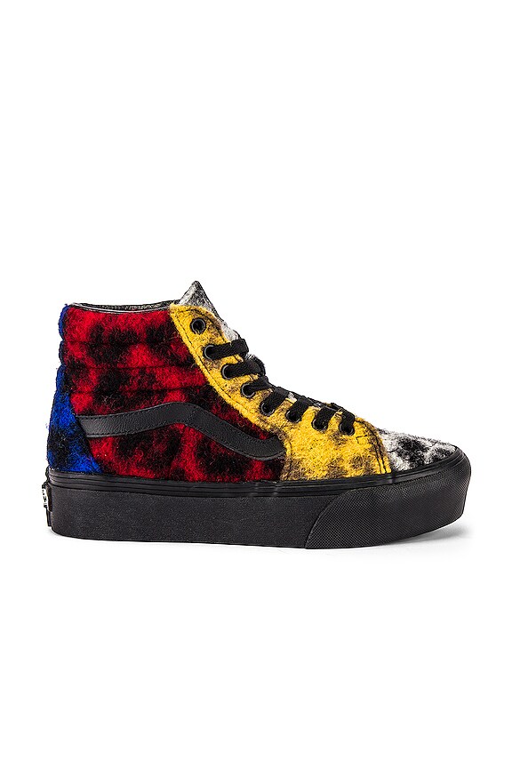 view 1 of 6 Sk8-Hi Platform 2.0 in Multi & Black