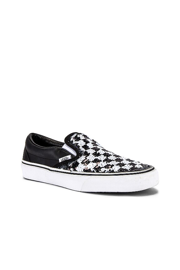 view 2 of 8 SIN CORDONES CLASSIC SLIP-ON in Checkerboard & Black
