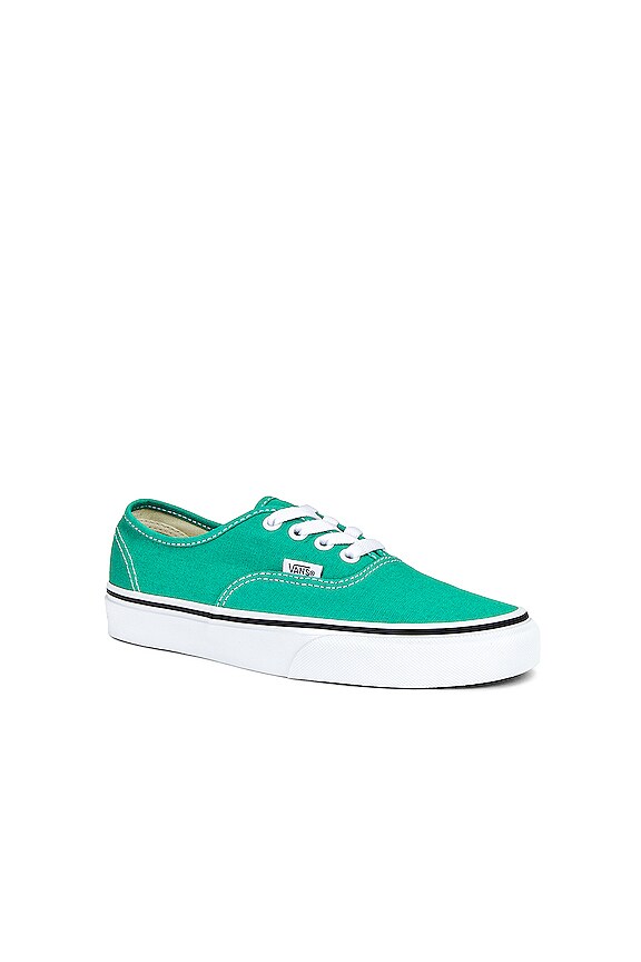 view 2 of 6 Authentic Low Top Sneaker in Pepper Green & True White