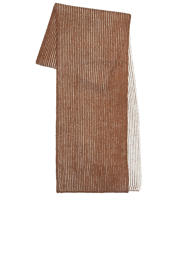 view 2 of 4 Deville Plated Scarf in Cocoa Dust