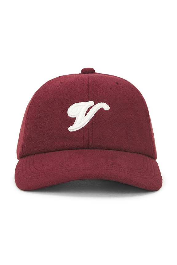 view 2 of 3 Raina Fleece Cap in New Maroon