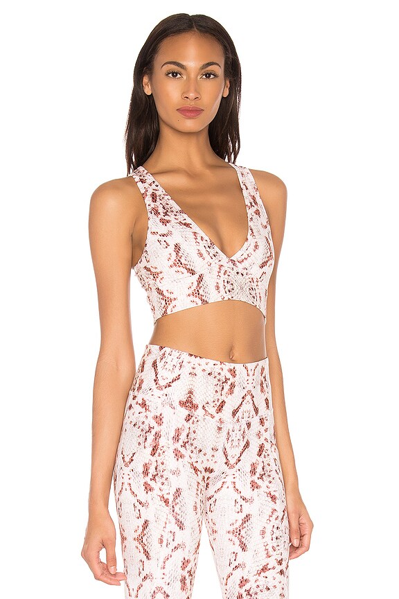 view 2 of 4 Walsh Bra in Rose Snake