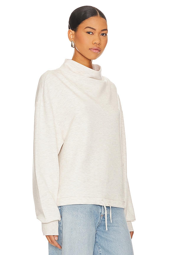 view 2 of 4 Betsy Sweatshirt in Ivory Marl
