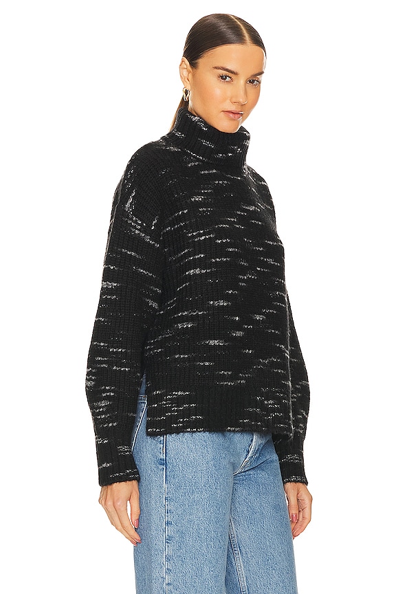 view 2 of 4 PULL MARLENA in Black/ Snow White