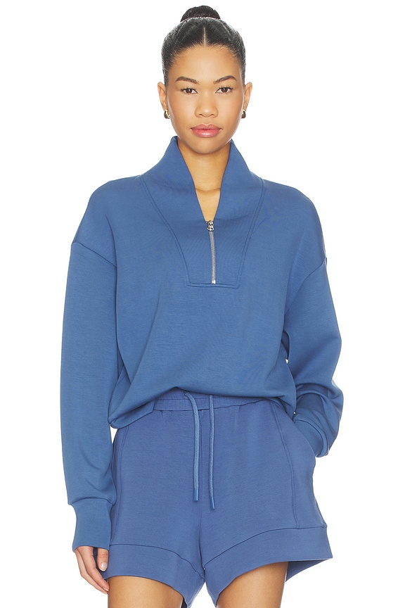 view 1 of 4 SUDADERA DAVIDSON in Bijou Blue