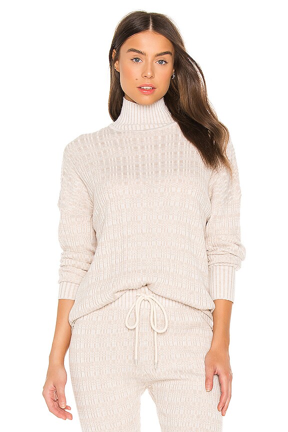 view 1 of 5 Georgina Sweater in Textured Ivory