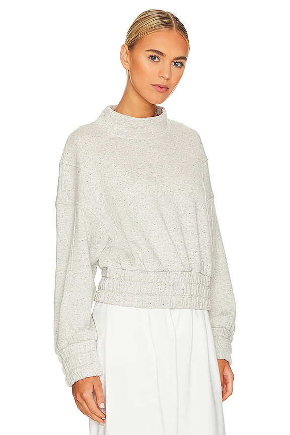 view 2 of 4 СВИТШОТ DUNBAR in Ivory Fleck Marl