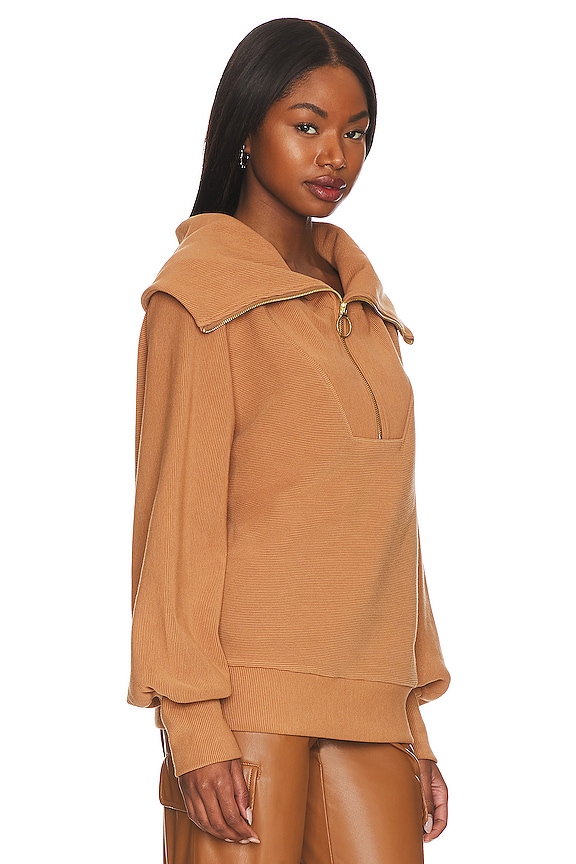 view 2 of 4 VINE HALF ZIP 자켓 in Rye