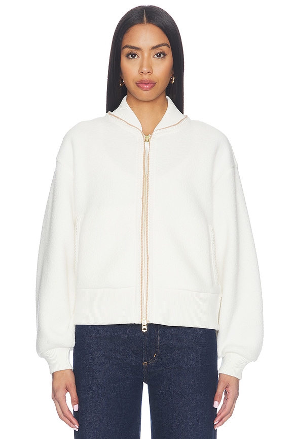 view 2 of 5 Klaudia Fleece Jacket in Egret