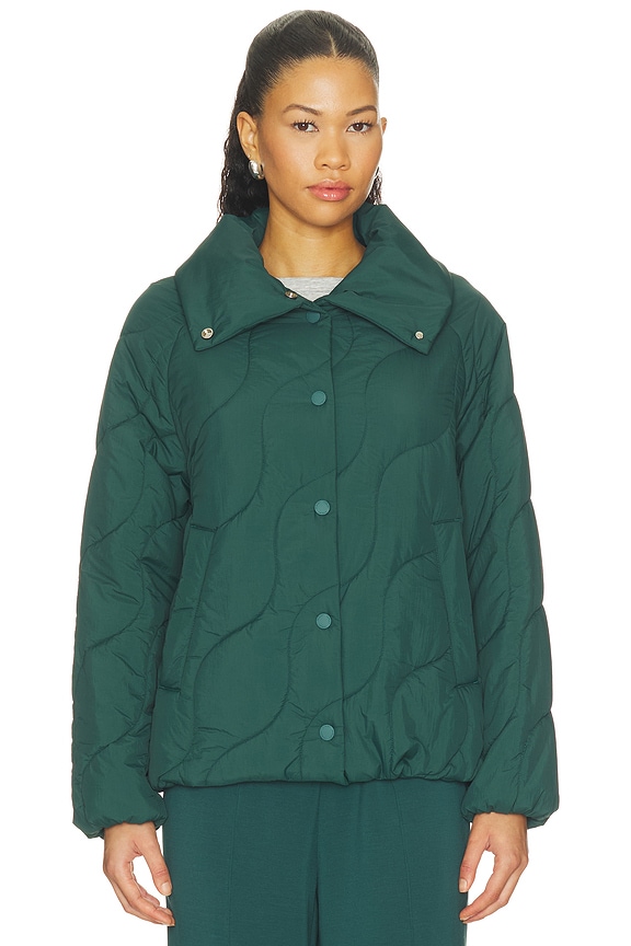 view 2 of 5 Fabia Quilted Jacket in Ponderosa Pine