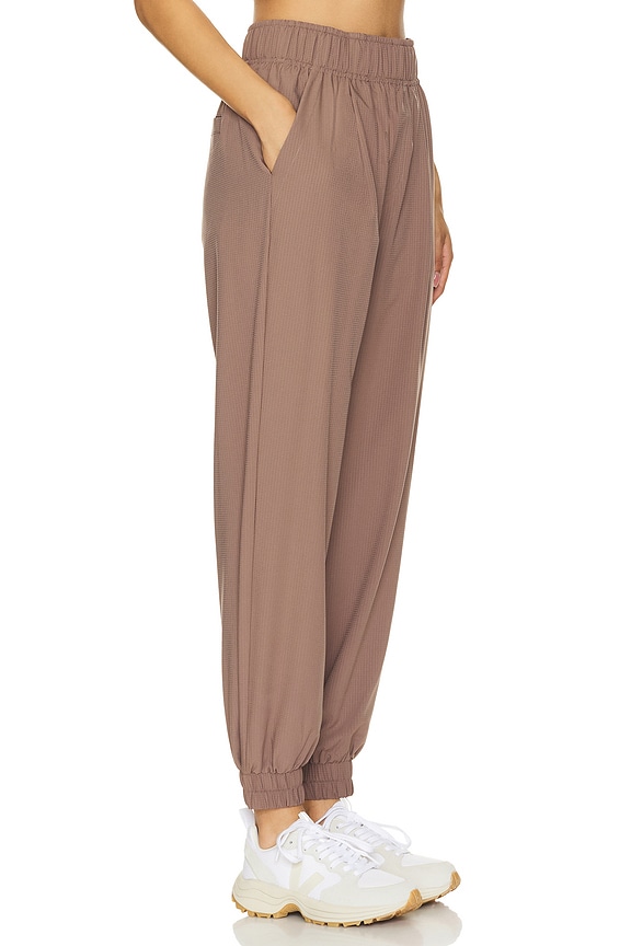 view 2 of 4 Enzo Easy Pant in Deep Taupe