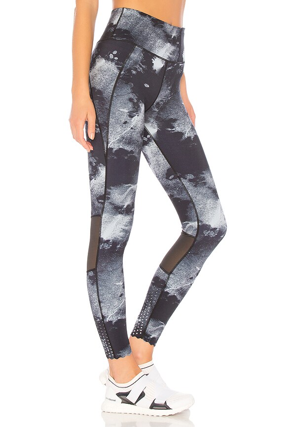 view 2 of 4 Ainsley Crop Legging in Sapphire Marble
