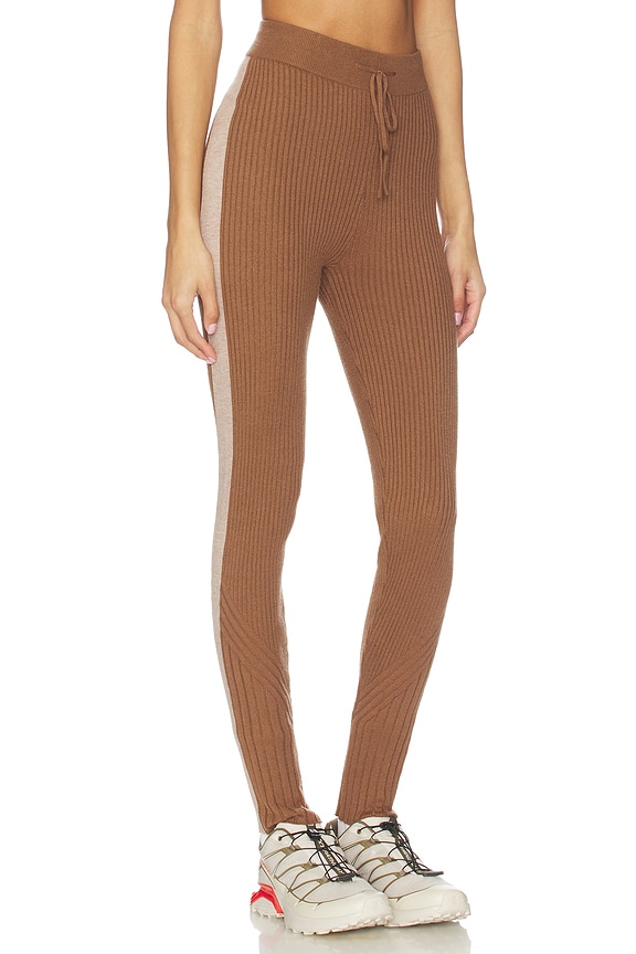 view 2 of 6 Aiden Knit Legging in Cocoa Dust
