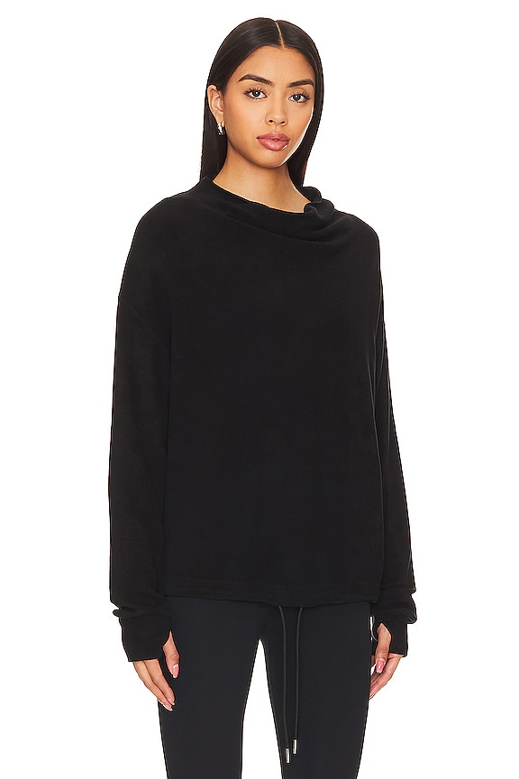 view 2 of 4 Parker Midlayer Top in Black