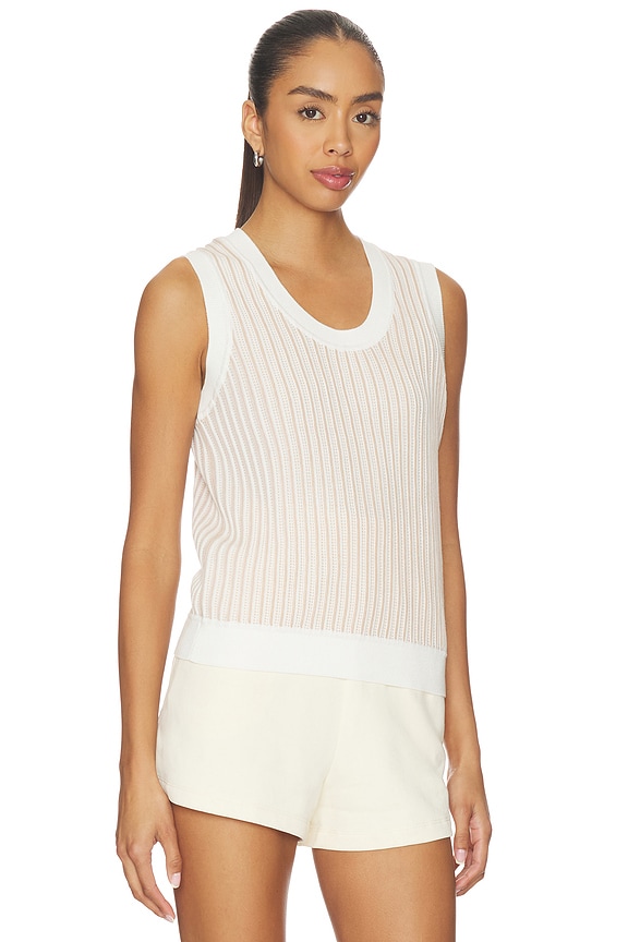 view 2 of 4 CAMISETA DE TIRANTES DE PUNTO ALDCROFT in Snow White