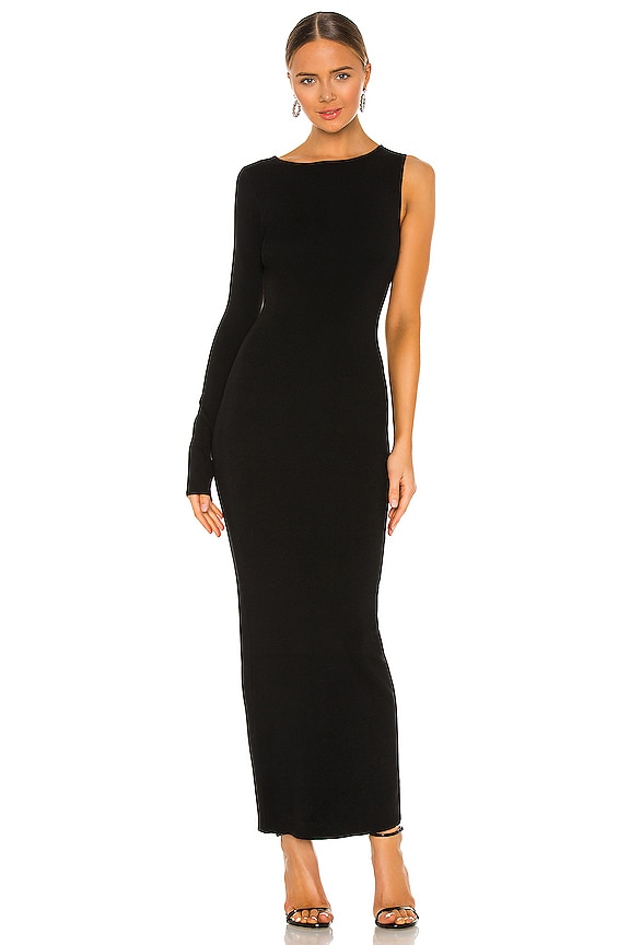 view 1 of 3 Cut Shoulder Dress in Black