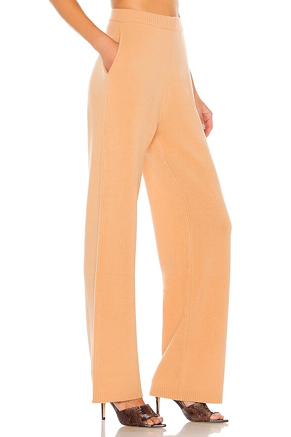 view 2 of 4 Pant in Solid Brown