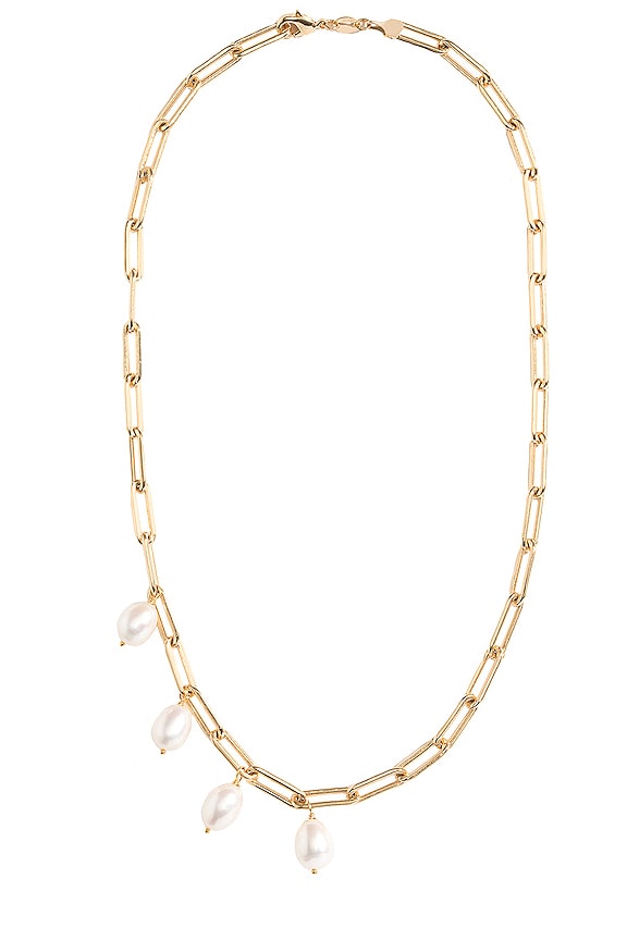 view 2 of 2 COLLAR DE PERLAS in 18k Yellow Gold Plated