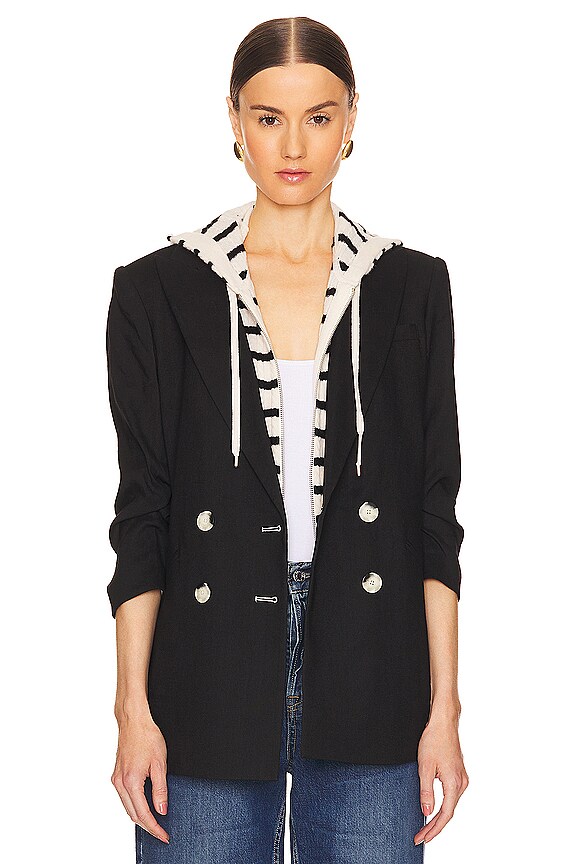 view 2 of 4 SUDADERA CON CAPUCHA DICKEY BUNNY in Off White & Black