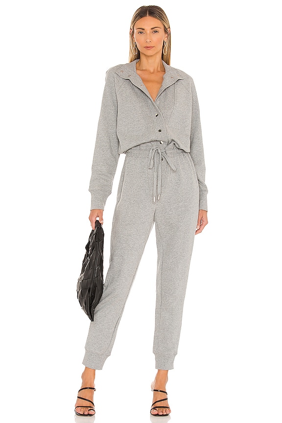 view 1 of 4 Finn Jumpsuit in Heather Grey