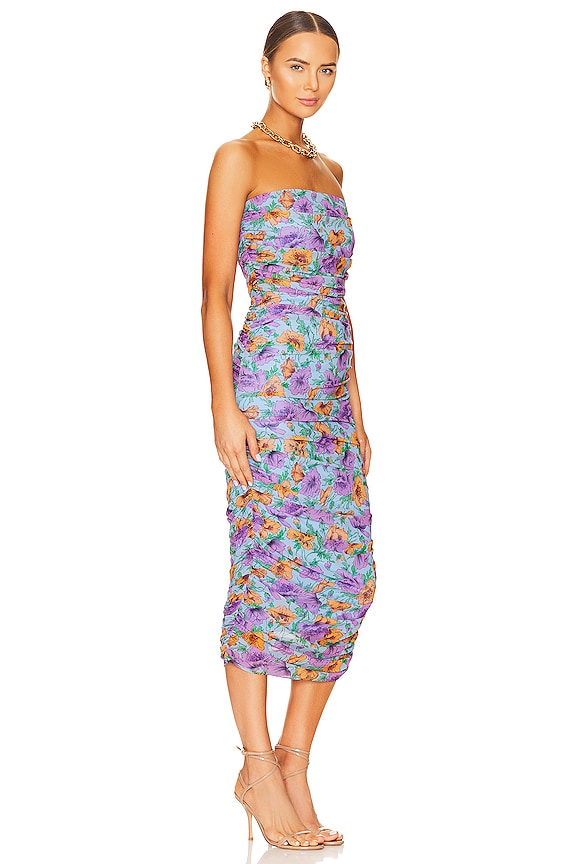 view 2 of 3 Quiana Dresss in Lake Blue Multi