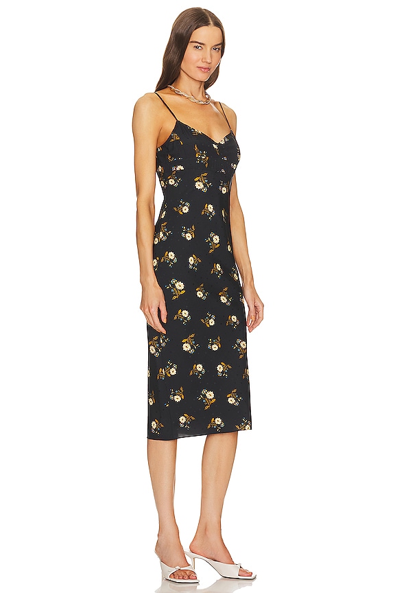 view 2 of 3 VESTIDO SHARA in Black Multi