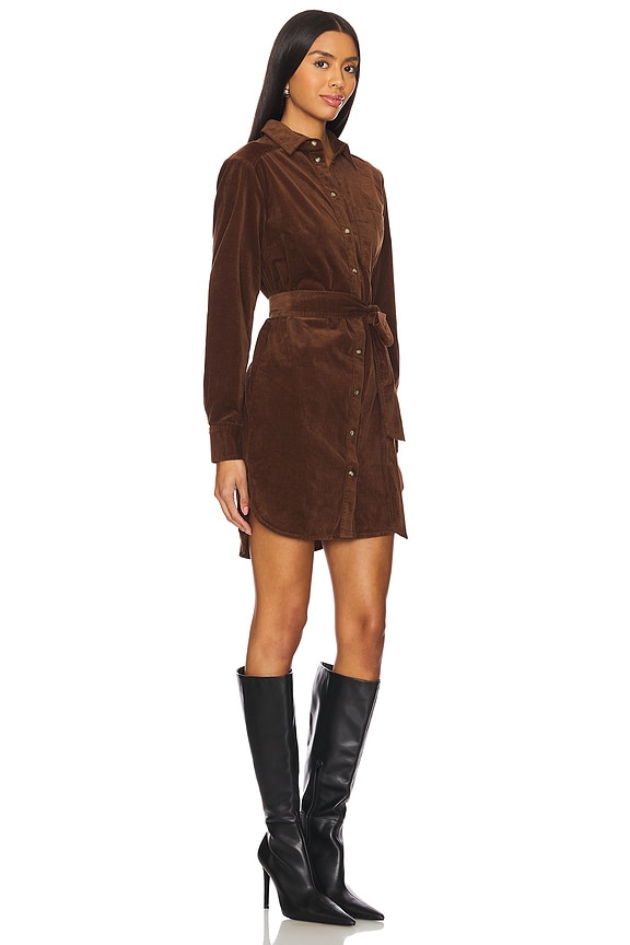 view 2 of 3 Ryan Dress in Dark Cocoa