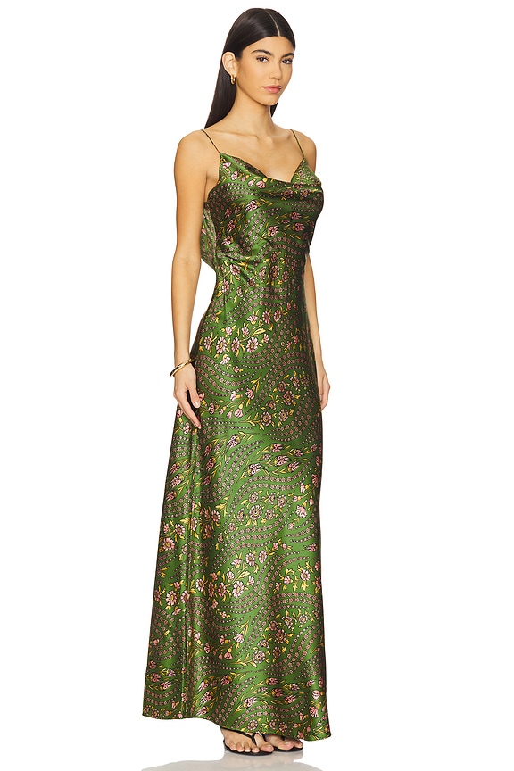 view 2 of 4 ROBE MADISON in Lemongrass Multi