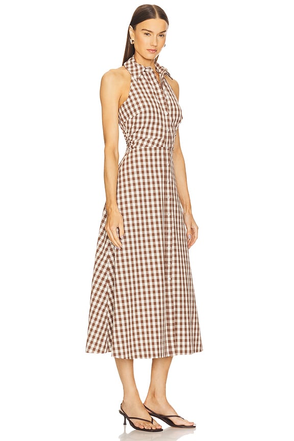 view 2 of 4 Mackey Midi Dress in Light Chickory & Dove